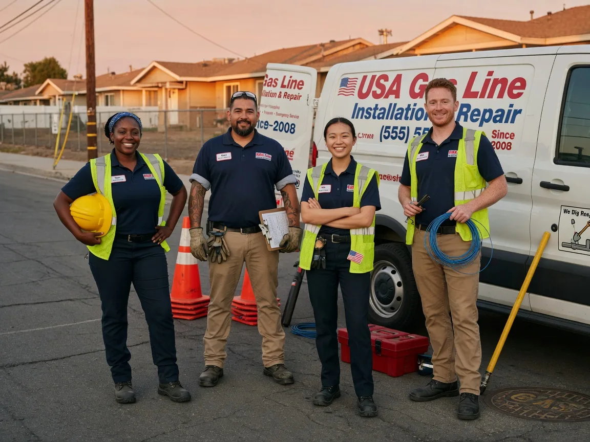 Gas Line Installation company in Garrison, IA